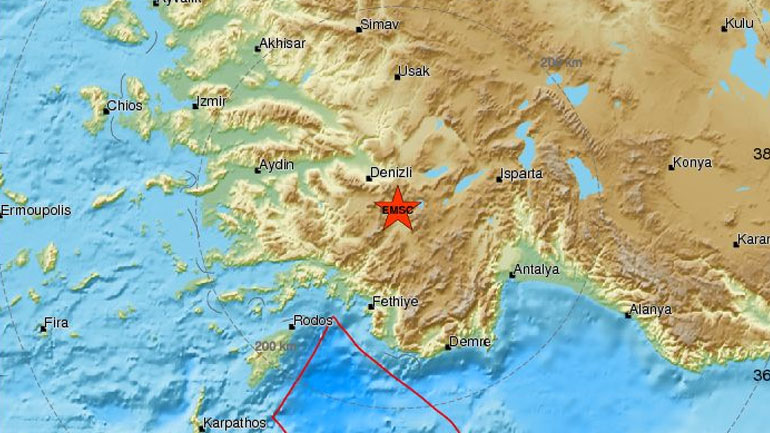 Σεισμός 5R στην Τουρκία