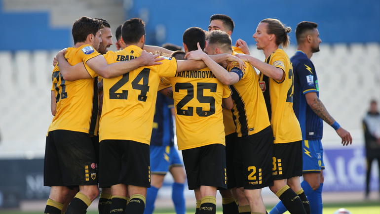 «Σβηστά» η ΑΕΚ, 4-0 τον Παναιτωλικό