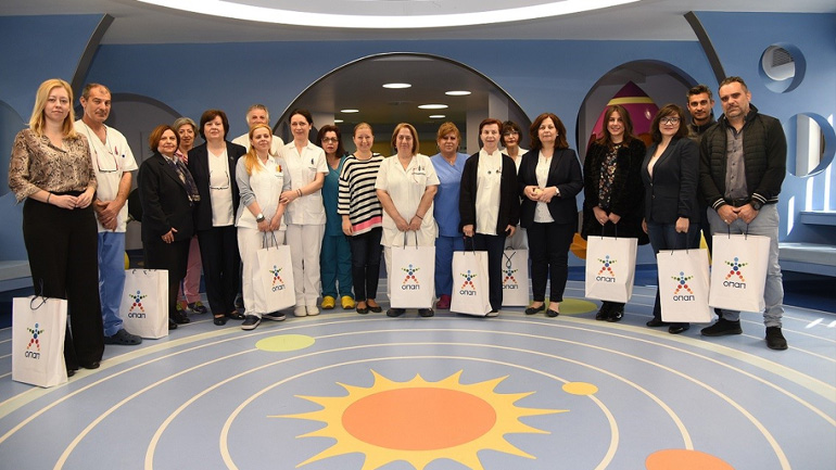 Δωρεά παιδικών βιβλίων από τον ΟΠΑΠ στα νοσοκομεία «Η Αγία Σοφία» και «Παναγιώτης και Αγλαΐα Κυριακού»