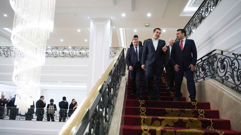 Ιστορική χαρακτηρίζει ο σερβικός Τύπος την επίσκεψη Τσίπρα στη Βόρεια Μακεδονία