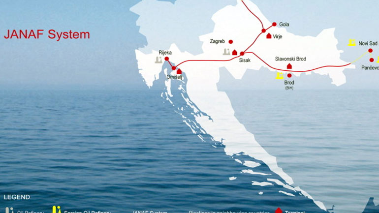 Κροατία: Σε λειτουργία τρεις νέες δεξαμενές αργού πετρελαίου από την Janaf