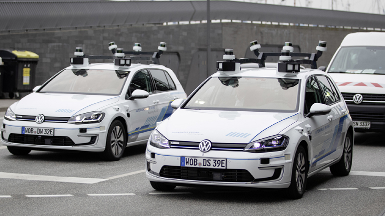 Στους δρόμους τα πρώτα αυτόνομα VW Golf