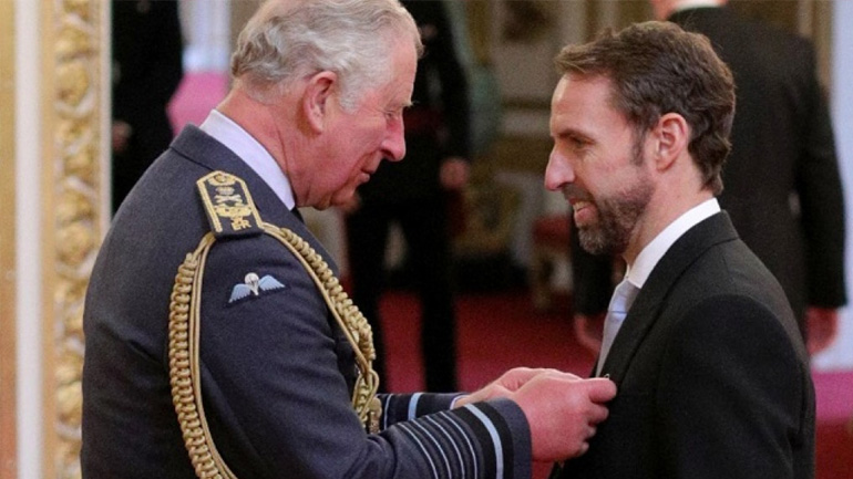 Αγγλία: Το Παλάτι του Μπάκιγχαμ τίμησε τον Γκάρεθ Σαουθγκέιτ