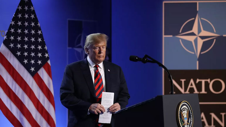 To μεγαλύτερο πρόβλημα του ΝΑΤΟ είναι ο πρόεδρος Τραμπ
