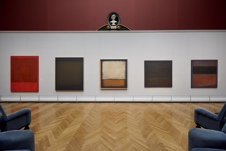 Άποψη της έκθεσης. © 1998 Kate Rothko Prizel & Christopher Rothko/Bildrecht, Wien, 2019, Φωτογραφία: KHM-Museumsverband