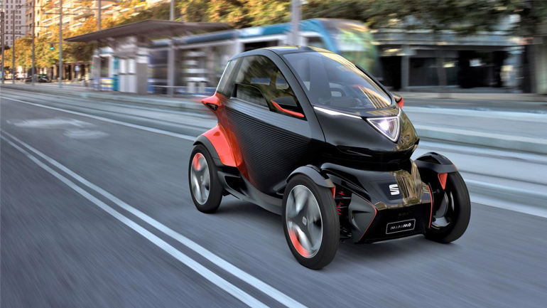 Seat Minimó quadricycle concept: 100% ηλεκτρικό με χαρακτηριστικά μοτοσυκλέτας και αυτοκινήτου