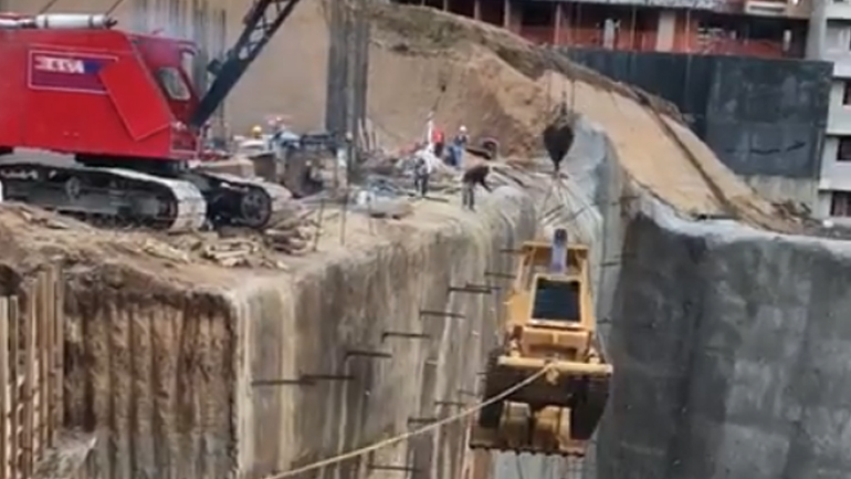 Ατύχημα με γερανό σε εργοτάξιο