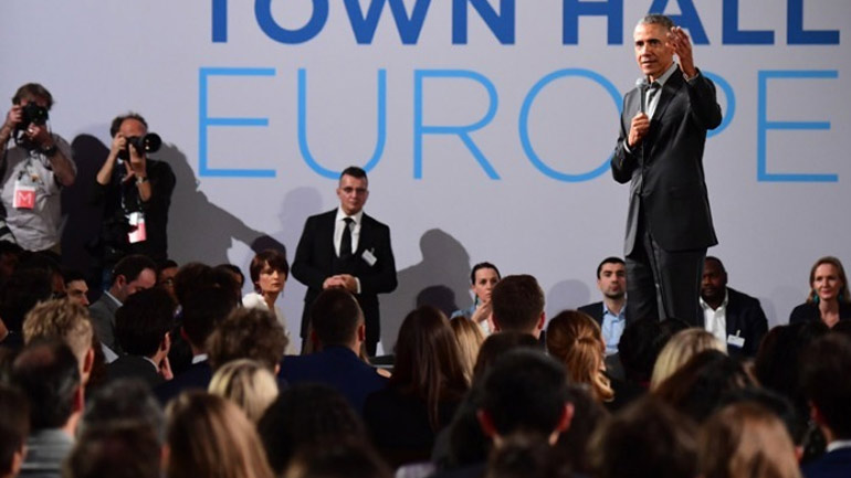 Την κινητοποίηση των νέων για το κλίμα ζήτησε ο Μπαράκ Ομπάμα από το Βερολίνο