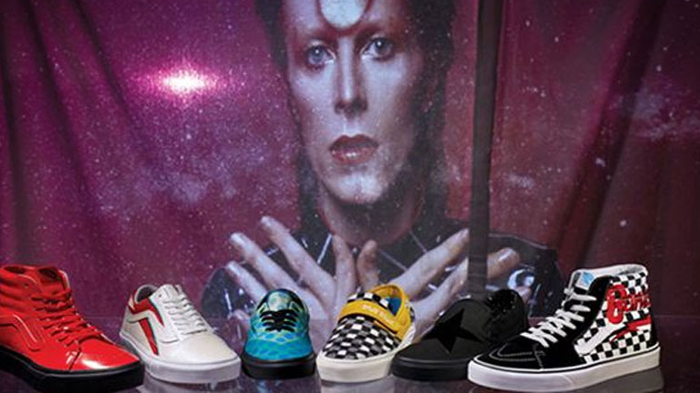 Η Vans τιμά την κληρονομιά του David Bowie με μια Limited Edition συλλογή
