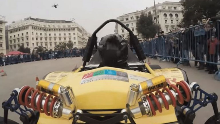 Θεσσαλονίκη: Αγωνιστικό υπερθέαμα σήμερα στην Πλατεία Αριστοτέλους από την Aristotle Racing Team