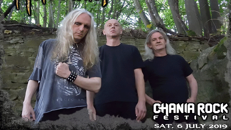 Οι θρύλοι του NWOBHM, HOLOCAUST, στο Chania Rock Festival