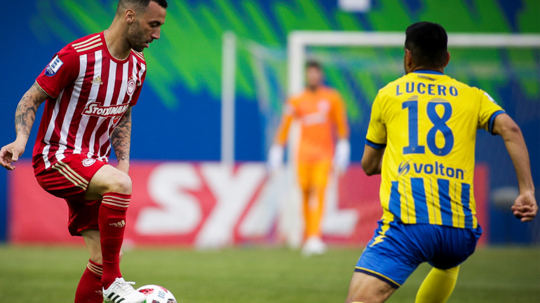 Καταιγιστικός στο Αγρίνιο ο Ολυμπιακός, 5-0 τον Παναιτωλικό