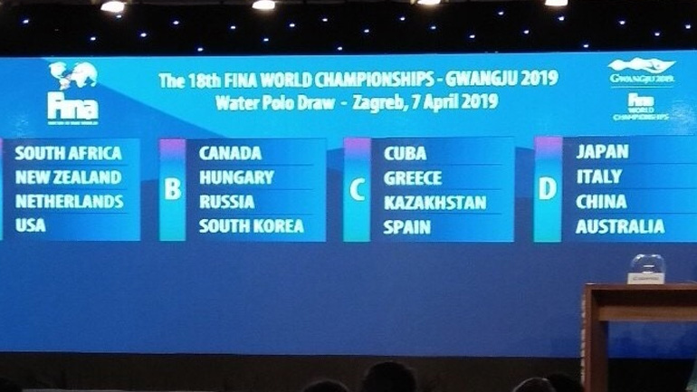 Πόλο: Οι αντίπαλοι της Εθνικής ανδρών και γυναικών στο Παγκόσμιο Πρωτάθλημα