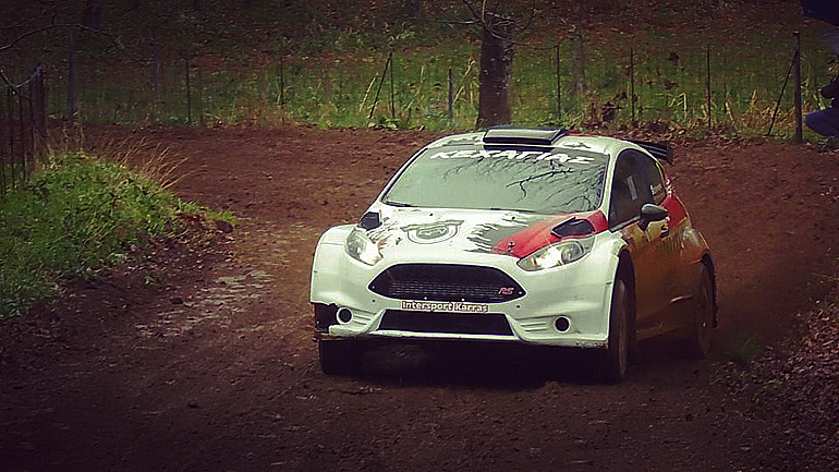 Το Ford Fiesra R5 που τρέχει ο Γιώργος Κεχαγιάς τερμάτισε στην 2η θέση του 40ού Ολυμπιακού Ράλι