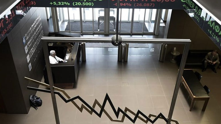 Ήπια πτώση στο Χρηματιστήριο Αθηνών