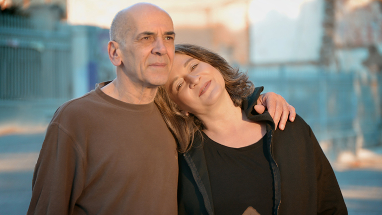 Ο Ορφέας Περίδης και η Λιζέτα Καλημέρη στη Σφίγγα