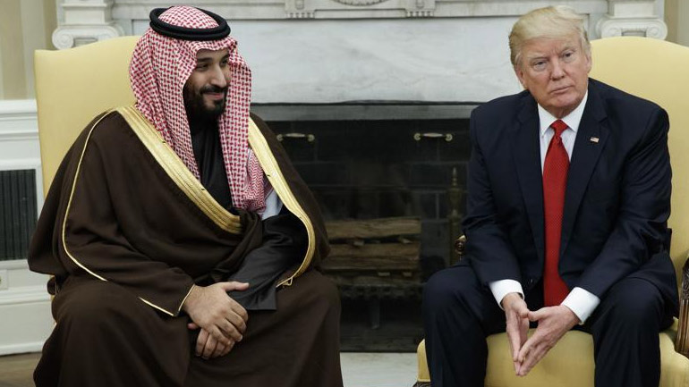 Τηλεφωνική επικοινωνία Τραμπ με τον Σαουδάραβα πρίγκιπα Σαλμάν
