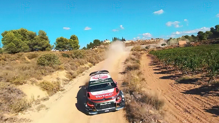 Drone ακολουθεί τον Sebastien Loeb