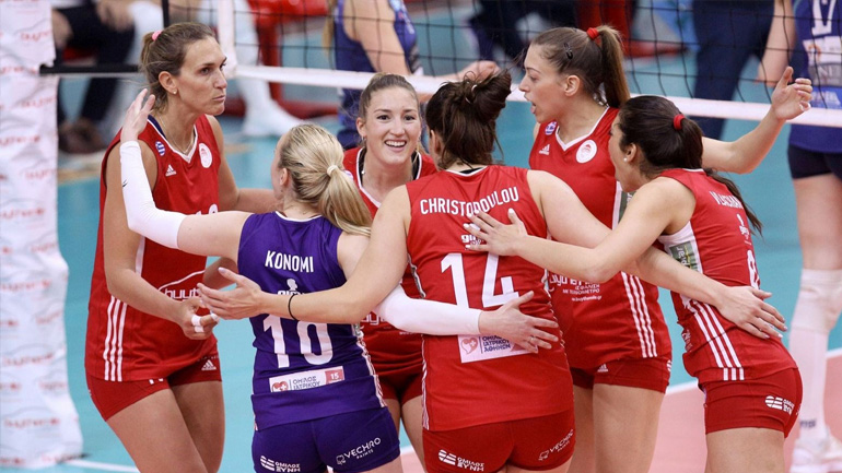 Προβάδισμα ο Ολυμπιακός, 3-2 σετ την Θέτιδα