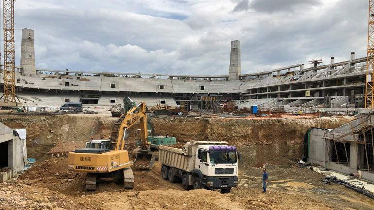 Χτίζεται και το νότιο πέταλο της Αγιά-Σοφιάς