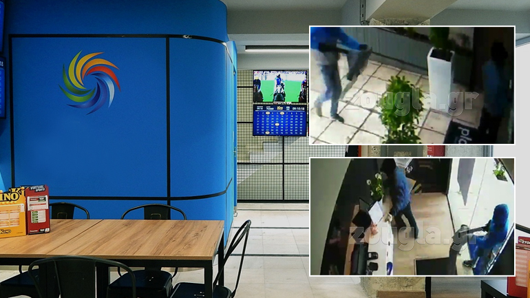 Καρέ-καρέ ληστεία με καραμπίνα στον Ταύρο