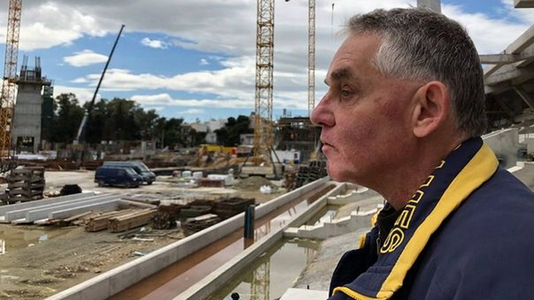 Συγκίνηση στο εργοτάξιο της Αγίας Σοφιάς