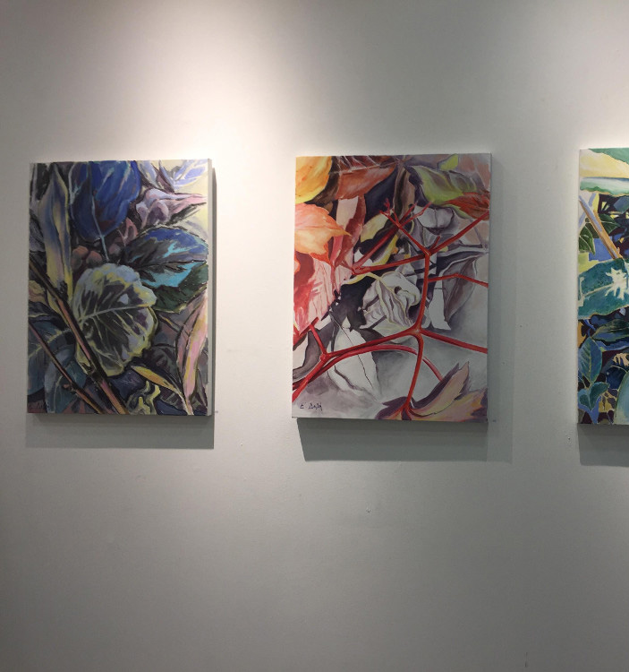 Ένα μέρος από τα εκθέματα