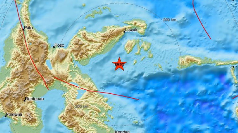 Σεισμός 6,8R σε θαλάσσια περιοχή στην Ινδονησία – Ήρθη η προειδοποίηση για τσουνάμι