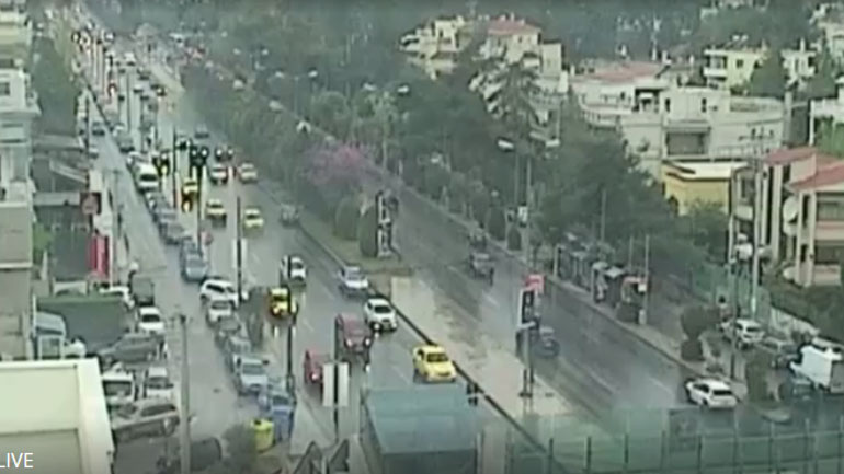 Προβλήματα στους δρόμους της Αθήνας