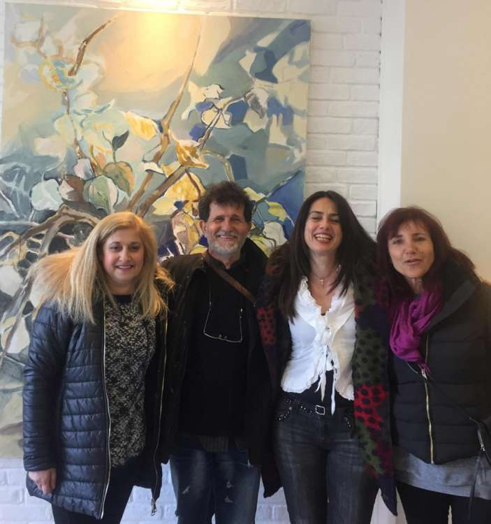 Εφη Σούτογλου, Γιάννης Στεφανάκης, Ελένη Δελή, Κατερίνα Κασσαβέτη (εικαστικοί)