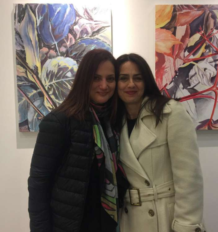 Η Σοφία Γαϊτάνη με την Ελένη Δελή