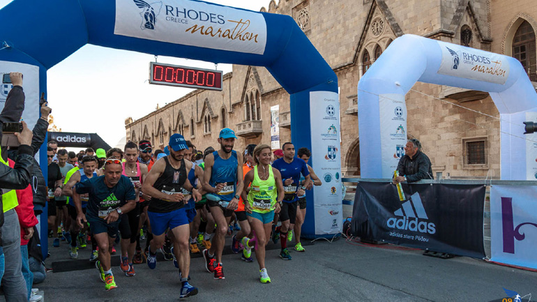Όλα έτοιμα για τον 6ο Διεθνή Μαραθώνιο της Ρόδου