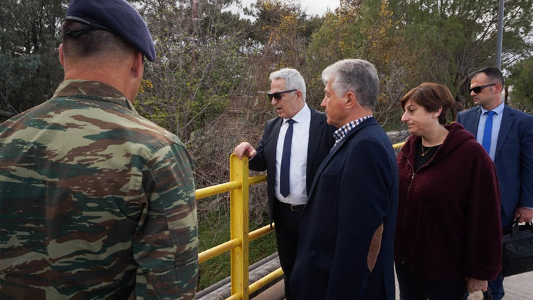Ο ΥΠΕΘΑ Ευάγγελος Αποστολάκης στη Σητεία