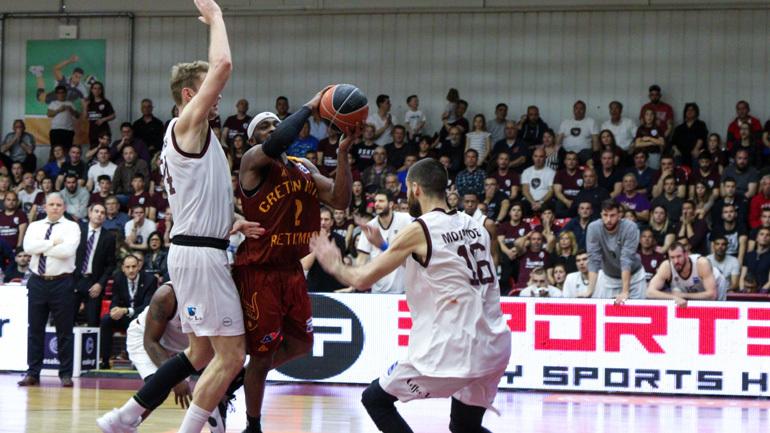 «Διπλό» για το Ρέθυμνο, 80-77 τον Ήφαιστο