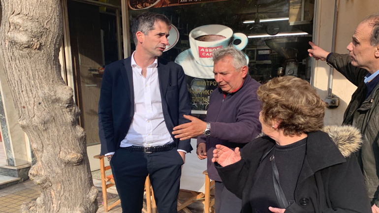 Κώστας Μπακογιάννης: Ο πεζόδρομος της Αγίας Ζώνης να ξαναδώσει οξυγόνο στην αγορά της Κυψέλης