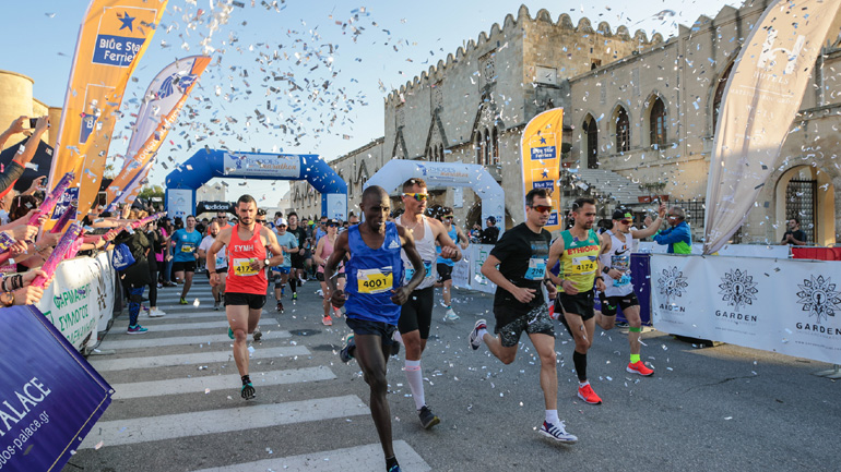Ρεκόρ σε κάθε τομέα κατέρριψε ο 6ος Διεθνής Μαραθώνιος της Ρόδου