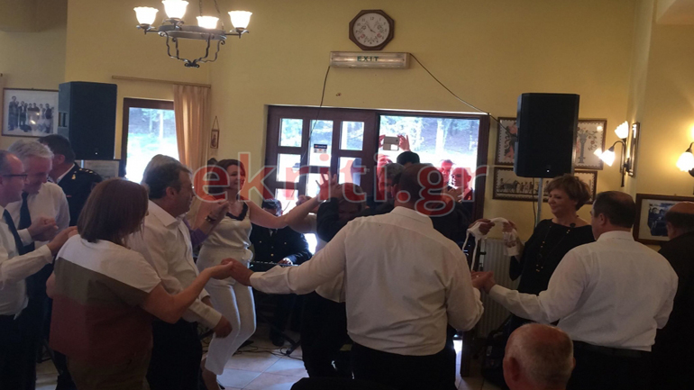 Οι χοροί της υπουργού στ’ Ανώγεια