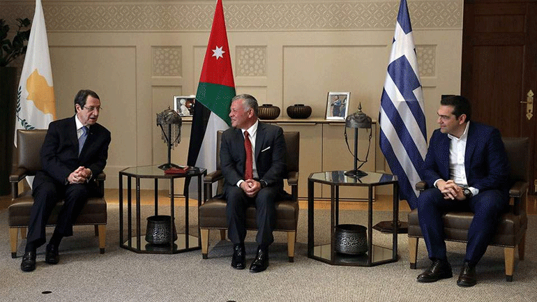 Τσίπρας: «Η συνεργασία Ελλάδας – Κύπρου – Ιορδανίας ενδυναμώνει τη σταθερότητα στην Αν. Μεσόγειο»