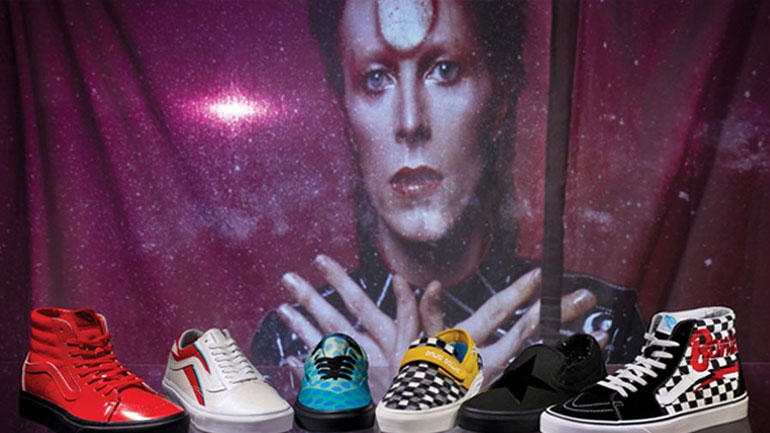 Η Vans τιμά την κληρονομιά του David Bowie με μια Limited Edition συλλογή