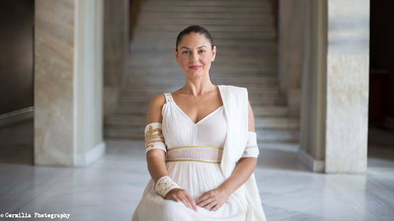 H Βερόνικα Αργέντζη ενσαρκώνει την «Ελένη» στο Μπάγκειον