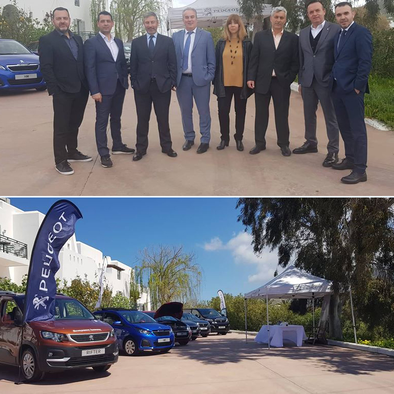 Τα επαγγελματικά της Peugeot έκανν απόβαση στη Νάξο
