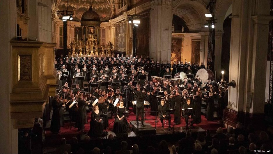 Από την παρουσίαση του Ρέκβιεμ στον Άγιο Μάρκο στις 12 Απριλίου