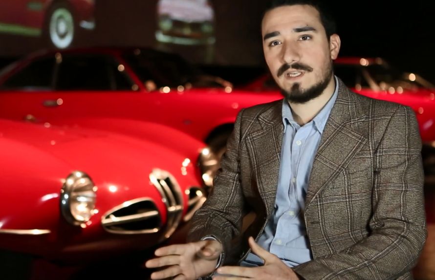 O Έλληνας σχεδιαστής της Alfa Romeo Αλέξανδρος Λιώκης (πηγή φωτό: andro.gr)