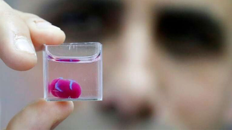 H πρώτη τεχνητή καρδιά απο ανθρώπινο ιστό μέσω 3D εκτύπωσης