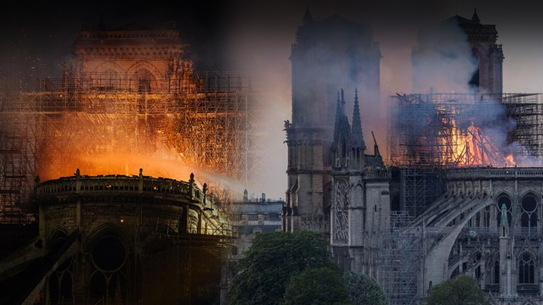 Παγκόσμια συνεισφορά για την αποκατάσταση της Notre Dame