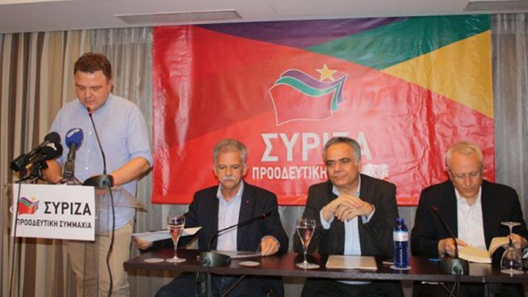 Το εγχείρημα της προοδευτικής συμμαχίας παρουσιάστηκε από τον Π. Σκουρλέτη, τον Γ. Ραγκούση και τον Σπ. Δανέλλη