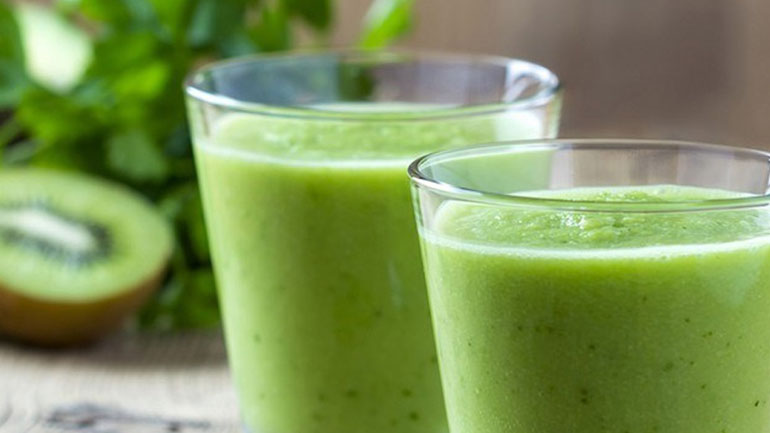 Smoothie με ακτινίδιο