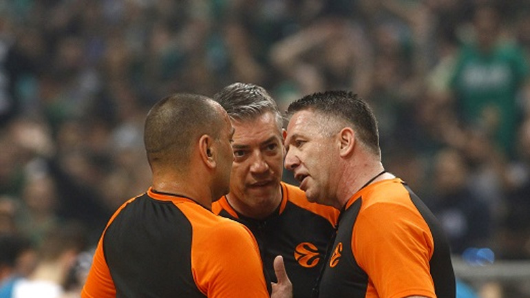 Οι διαιτητές του Ρεάλ-Παναθηναϊκός