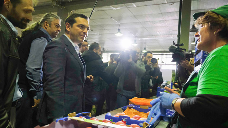 Τη μείωση της φορολογίας των οργανωμένων ομάδων παραγωγών ζήτησαν από τον Αλ. Τσίπρα οι συνεταιρισμένοι αγρότες