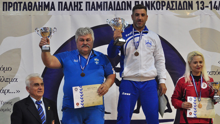 Πάλη: Ευκαρπία και Τιτάν Πύργου πρωταθλητές Ελλάδας